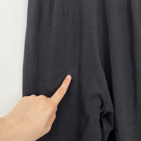 Nooworks Solid Magic Suit Jumpsuit Women Size S Jersey Knit Buttons Skinny Black - Picture 12 of 12